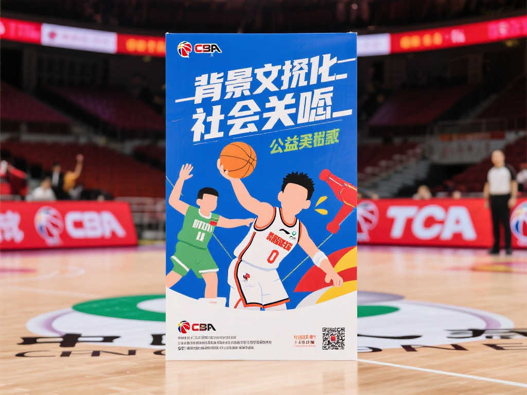 CBA战队推出世界杯主题公益宣传海报
