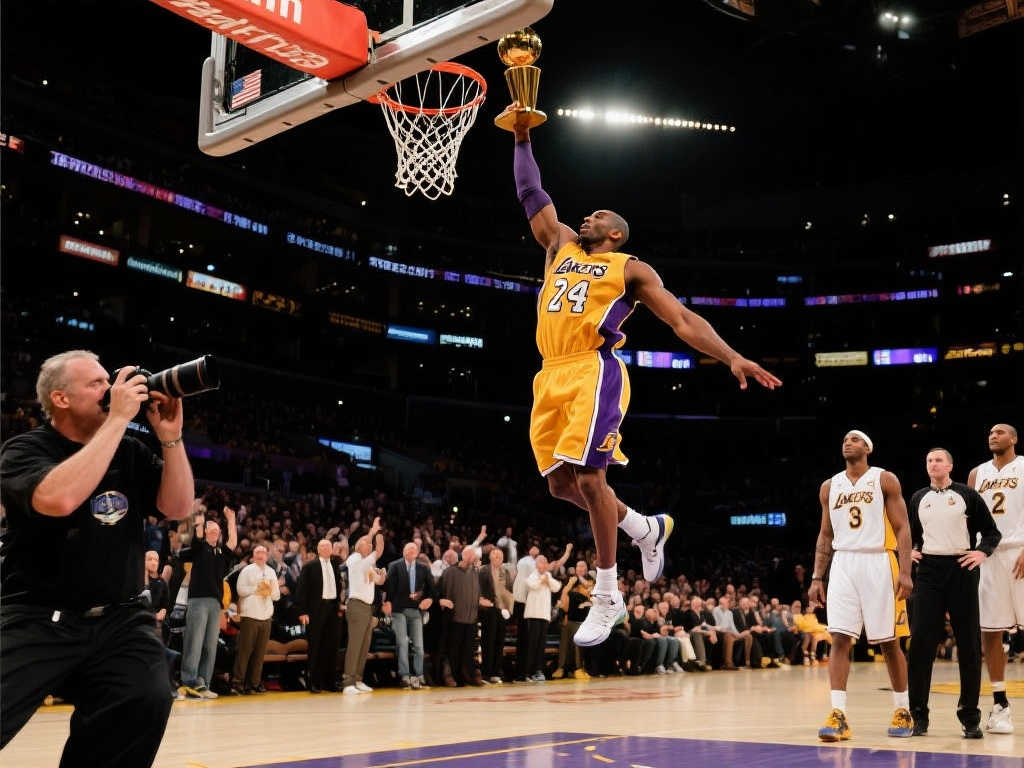 用独特视角陪伴科比职业生涯的见证者！